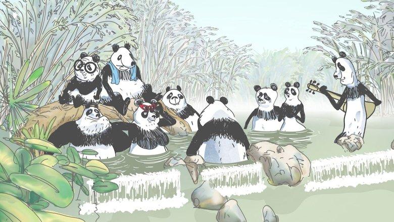 Pandas in the Mist image